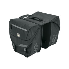 SKS vrećica za bicikl - DOUBLE BAG PANNIER CLASSIC - crna