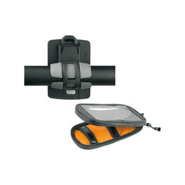 SKS držač za pametni telefon - SMARTBOY PLUS - crna/narančasta