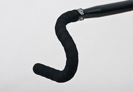BIKERIBBON traka za upravljač - SPUGNA - crna