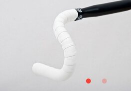 BIKERIBBON traka za upravljač - SPUGNA - crvena