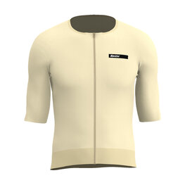 SANTINI dres kratkih rukava - AERO RACE - žuta