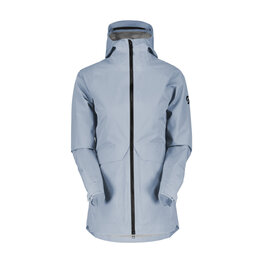 SCOTT vodootporna jakna - TECH COAT 3L W - svjetloplava