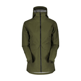 SCOTT vodootporna jakna - TECH COAT 3L W - zelena