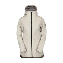 SCOTT vodootporna jakna - TECH COAT 3L W - bijela