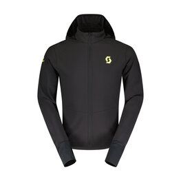 SCOTT izolirana jakna - RC RUN WARM - crna/žuta