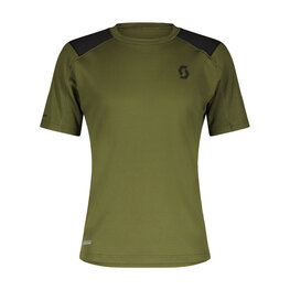 SCOTT dres kratkih rukava - DEFINED TECH SS - zelena/crna