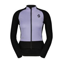 SCOTT jakna otporna na vjetar - RC PRO WARM HYBRID GTX WS W - crna/ljubičasta