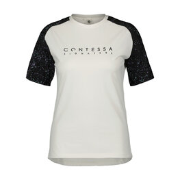 SCOTT dres kratkih rukava - TRAIL CONTESSA SIGN. SS W - bijela