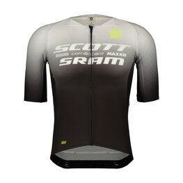 SCOTT dres kratkih rukava - SRAM AERO - crna/bijela