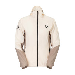 SCOTT jakna otporna na vjetar - EXPLORAIR LIGHT WB W - bijela/smeđa