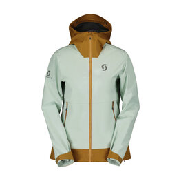 SCOTT vodootporna jakna - DRYO PRO 2.5L W - zelena/smeđa