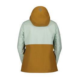 SCOTT vodootporna jakna - DRYO PRO 2.5L W - zelena/smeđa