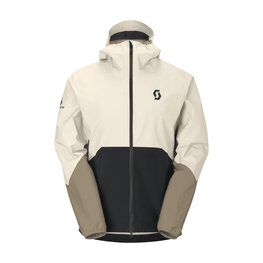 SCOTT vodootporna jakna - EXPLORAIR LIGHT DRYO 2.5L - bijela/crna