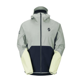 SCOTT vodootporna jakna - EXPLORAIR LIGHT DRYO 2.5L - siva/plava