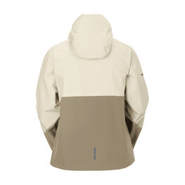 SCOTT vodootporna jakna - EXPLORAIR LIGHT DRYO 2.5L W - bijela/smeđa