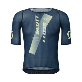 SCOTT dres kratkih rukava - RC ULTD SL - plava