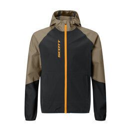 SCOTT vodootporna jakna - EXPLORAIR LIGHT DRYO 2.5L JR - crna/bež