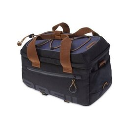 BASIL torba - MILES TRUNKBAG - crna/siva