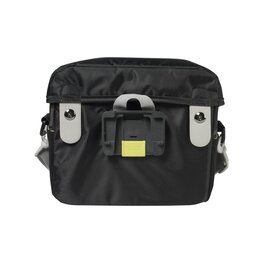 BASIL torba - MILES HANDLEBAR BAG - crna/žuta