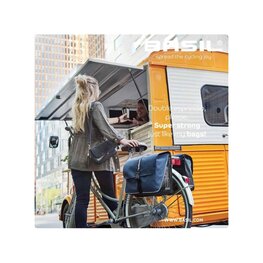 BASIL torba - FORTE BOUBLE BAG - crna