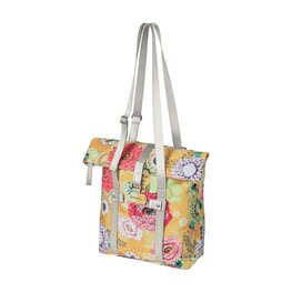 BASIL torba - BLOOM SHOPPER - žuta/crvena