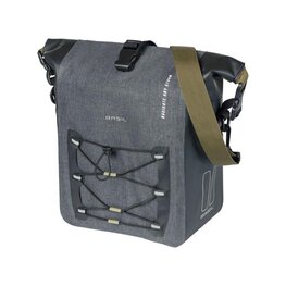 BASIL torba - NAVIGATOR STORM M - siva/crna