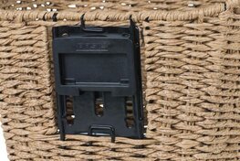 BASIL košara - BREMEN RATTAN LOOK BE/KF - smeđa