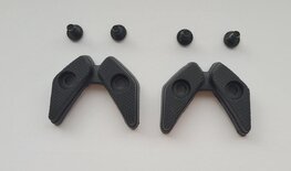 DMT rezervna peta - HEEL PIECE - crna