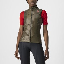 CASTELLI prsluk - ARIA W VEST - zelena