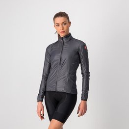 CASTELLI jakna otporna na vjetar - ARIA SHELL W - siva