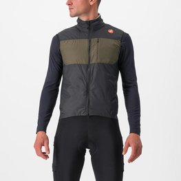 CASTELLI prsluk - UNLIMITED PUFFY - antracitna