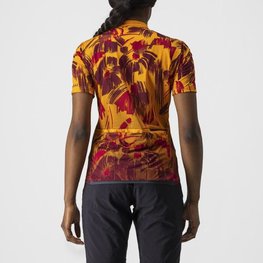 CASTELLI dres kratkih rukava - UNLTD SENTIERO - narančasta/crvena