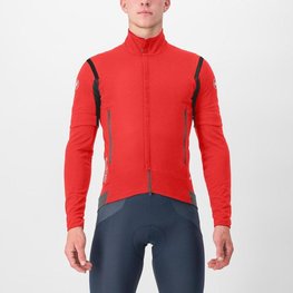 CASTELLI izolirana jakna - PERFETTO RoS 2 CONVERTIBLE - crvena
