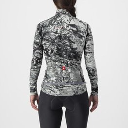 CASTELLI izolirana jakna - UNLIMITED PERFETTO ROS 2 W - bijela/siva