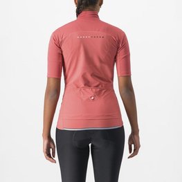 CASTELLI dres kratkih rukava - PERFETTO RoS 2 W WIND - crvena