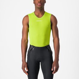 CASTELLI majica bez rukava - PRO MESH 2.0 - žuta