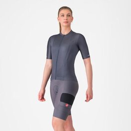 CASTELLI kratke hlače s tregerima - UNLIMITED CARGO W - siva