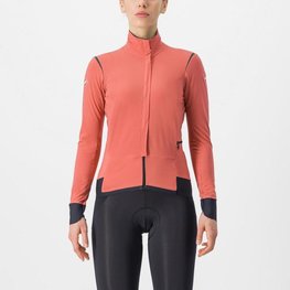 CASTELLI izolirana jakna - ALPHA FLIGHT ROS W - crvena