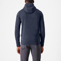 CASTELLI dukserica - MILANO 2 FULL ZIP FLEECE - plava