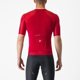CASTELLI dres kratkih rukava - AERO RACE 7.0 - crvena