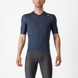 CASTELLI dres kratkih rukava - ESPRESSO - plava