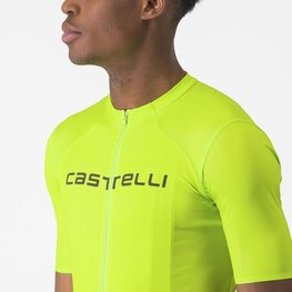 CASTELLI dres kratkih rukava - PROLOGO LITE - žuta