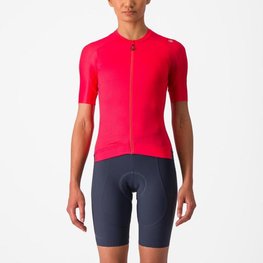 CASTELLI dres kratkih rukava - ESPRESSO W - crvena