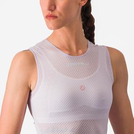 CASTELLI majica bez rukava - PRO MESH W - ljubičasta