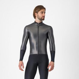 CASTELLI vodootporna jakna - GABRA R LS - crna