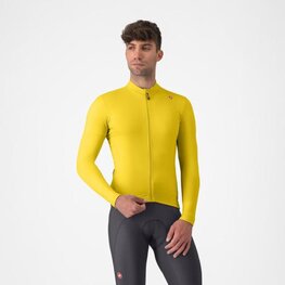 CASTELLI dres dugih rukava zimski - ESPRESSO THERMAL - žuta