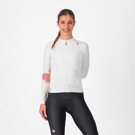 CASTELLI dres dugih rukava zimski - ESPRESSO THERMAL W - bijela