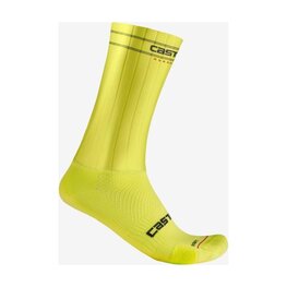 CASTELLI čarape klasične - FAST FEET 3 18 - žuta