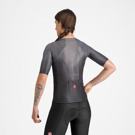 CASTELLI dres kratkih rukava - A/C W - crna