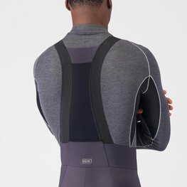 CASTELLI duge hlače s tregerima - UNLIMITED - siva